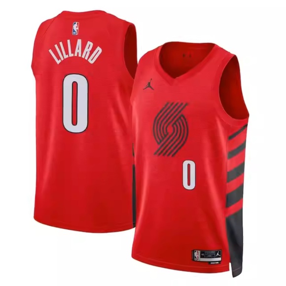 Jordan Other - NWT men's Portland Trail Blazers Damian Lillard Nike Jordan Statement Jersey